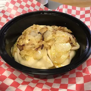 Cheese and potato pierogi