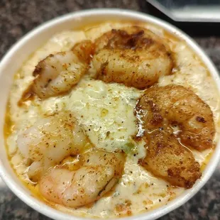Amazing Shrimp &amp; Grits available on Saturdays!