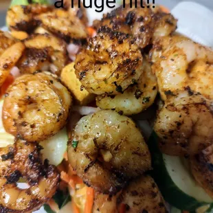 Grilled Shrimp Salad