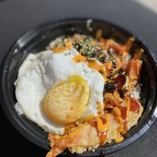 Spam musubi bowl