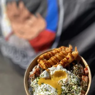 waffles, food