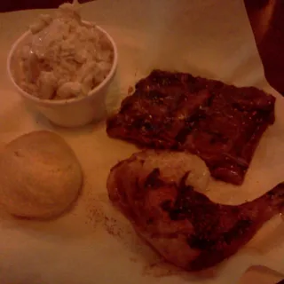 Chicken & Rib Platter