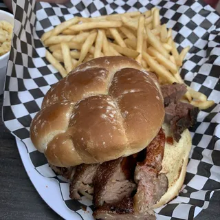 Beef Brisket Sandwich