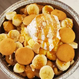 Banana pudding funnel