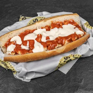 a sub sandwich