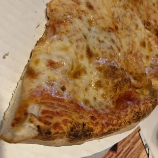 When the crust has a bubble.