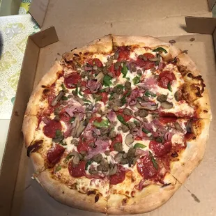 Bubba Special pizza