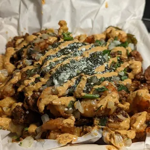 Surf n Turf Fries.