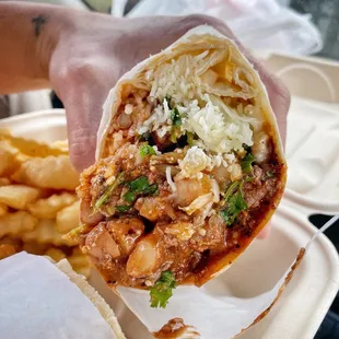 Surf n Turf burrito