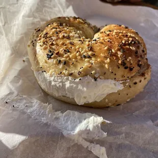 Plain Bagel Toasted