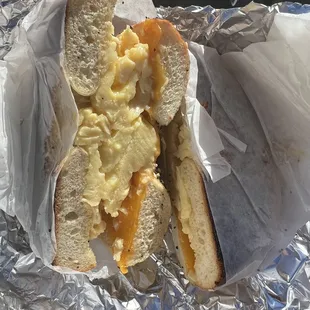 Egg and Cheese Sandwich