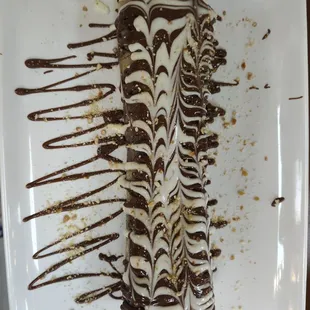Cheesecake crepe