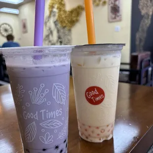 Boba teas!