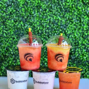 Mangonada  Mamacita  The Craving - Strawberry Popper, Passion Fruit Jelly Strawberry horchata  Coco loco