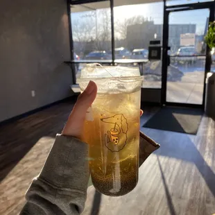 Wintermelon Lemonade with Aiyu and Basil seeds