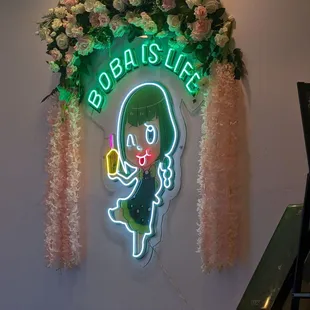 Some neon art