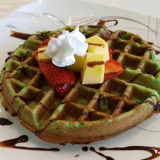 Pandan Waffle