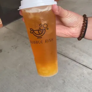 Peach Green Tea