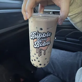 Boba milk tea