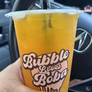 First timer, got the mango tea with mango jelly, sooo gooood!! Will be back