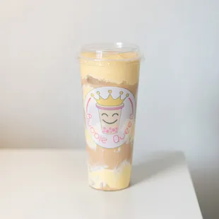Puff Cream Milk Tea