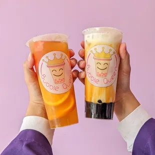 Signature Fruit Tea G1. Black Sugar Latte