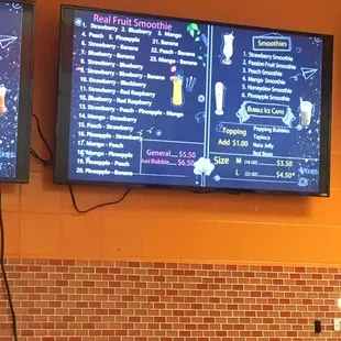 Smoothie flavors