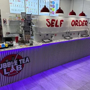 Self order kiosk