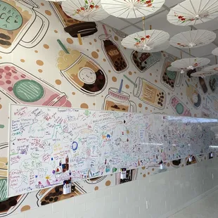 Interior drawing board