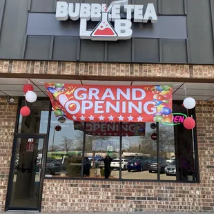 Grand opening!