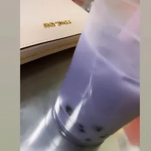 Taro Milk Tea: Although they dont serve lavender and I was bummed, they did have yummy taro milk tea