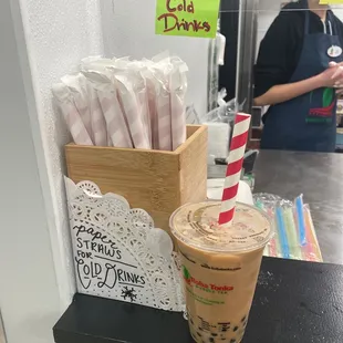 Love the compostable straws