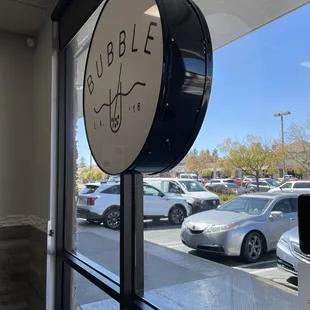 outside