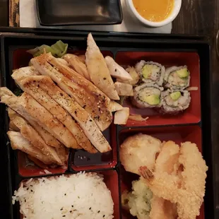 Salmon Bento Box