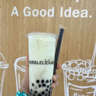 Avocado green tea shake