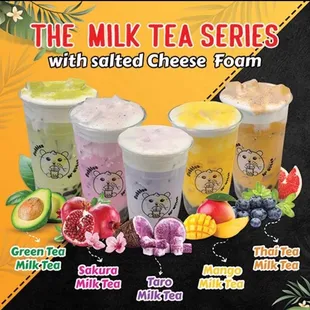 the milk tea series