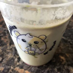 Their Strawberry Matcha Latte
