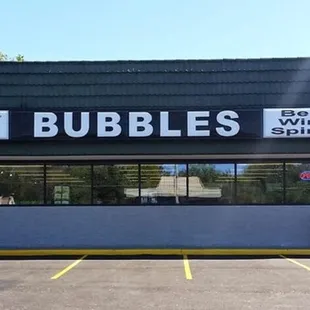 the outside of the building