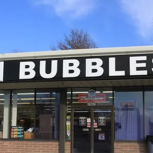 the outside of the store