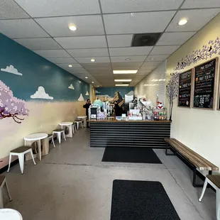View of the shop