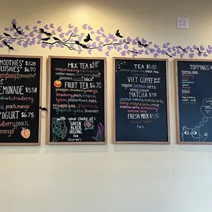 Menu as of 10-20-23