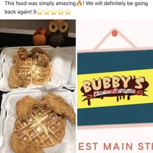 Find Our Next Location On IG -Bubbyschicken Bubby's Chicken &amp; Waffles On Facebook