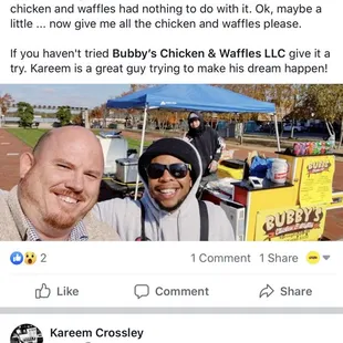 @BubbysChicken On InStagram !! Go Like Bubbys Chicken &amp; Waffles on Facebook !!!