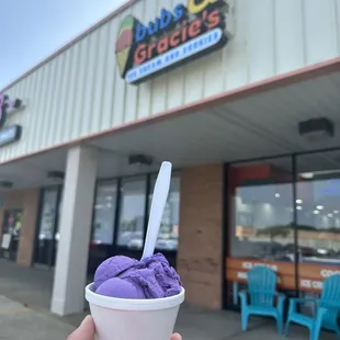 Ube Ice Cream