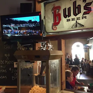 Signage &amp; Popcorn