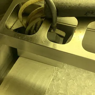 8-24-19Look at the dust and mold on the soda lines and it sits over the ice that goes in the drinks