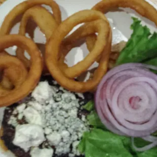 Black and Bleu Burger