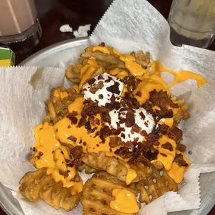 Large Sloppy Waffle Fries