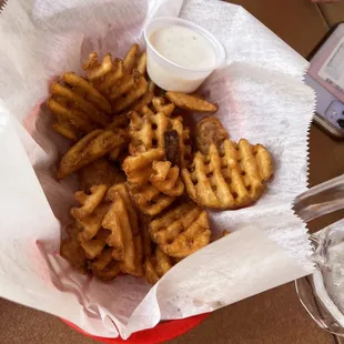 Small Waffle Fries