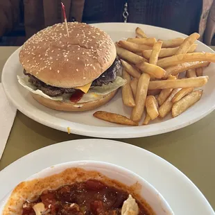 Burger n fries